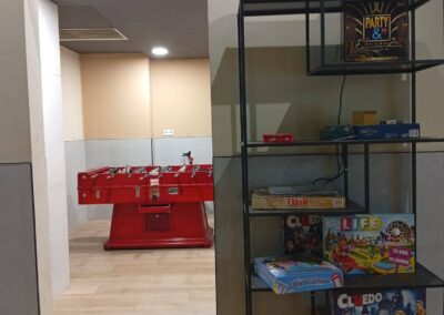 Playing area at Kaiju Cannabis Club in Sant andreu