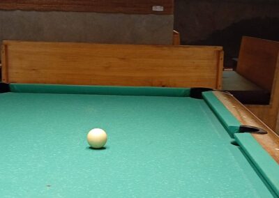 pool table at kaiju cannabis club in Barcelona